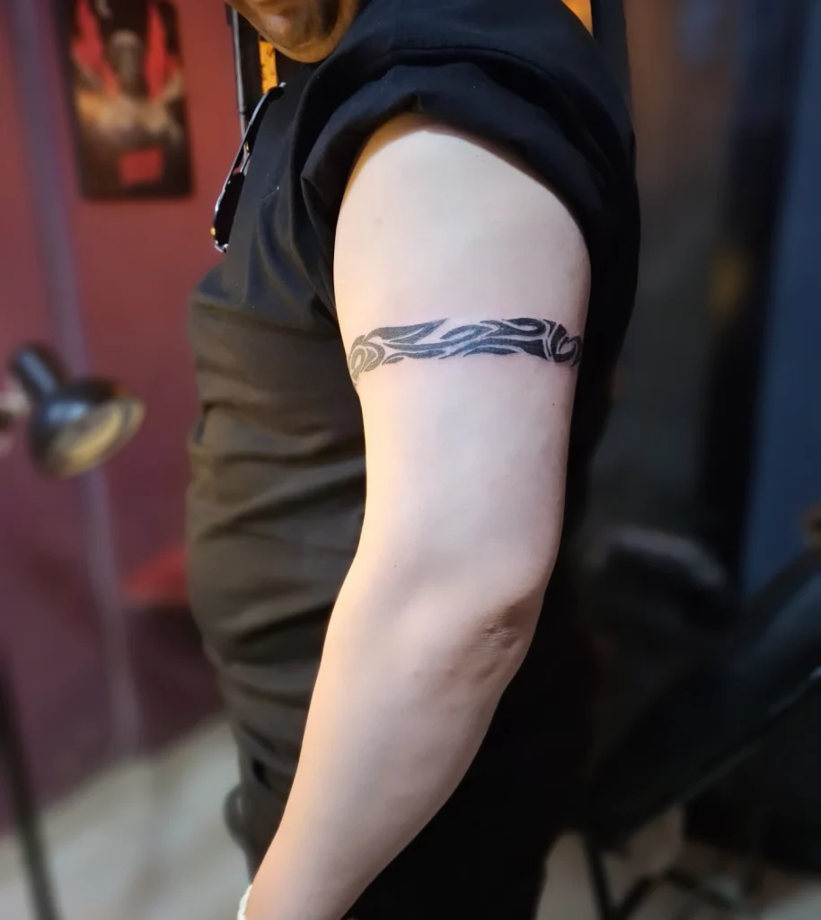 japanese tattoo in lahore arm band