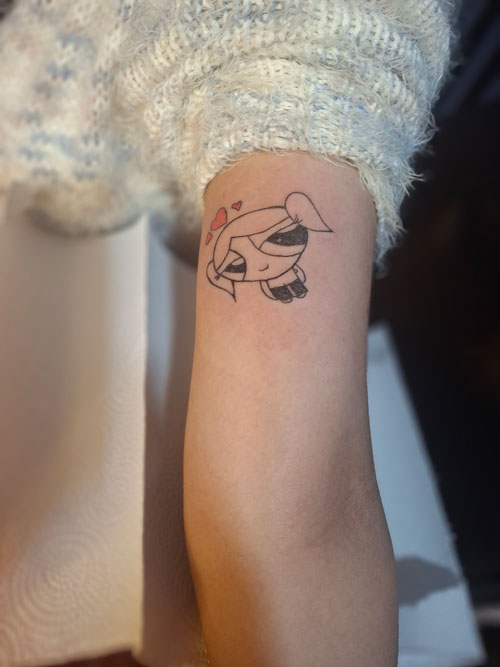 Small permanent tattoo design reflecting budget-friendly pricing options in Lahore