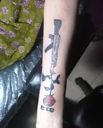 Detailed forearm tattoo artwork showcasing quality craftsmanship at a Lahore tattoo shop