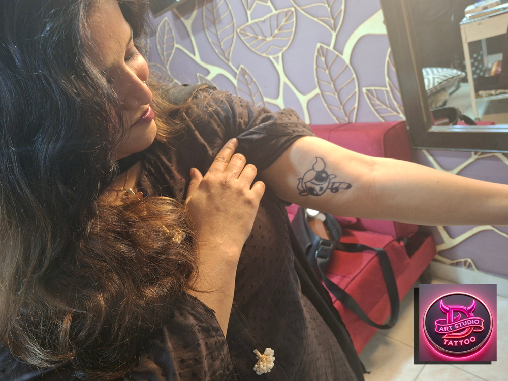 Custom symbolic tattoo work by Devil Art Studio Lahore